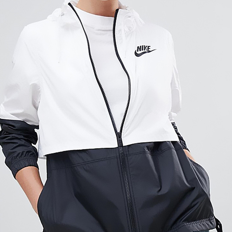 Áo nịt nam Nike Nike 2019 Xuân-Thu Mới Áo khoác thể thao thoáng khí Áo khoác lửng giản dị Áo khoác trùm đầu AJ2983 - Áo khoác thể thao / áo khoác áo khoác gió thể thao nam