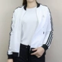 Áo khoác thể thao Adidas Adidas dành cho nữ mùa thu 2018 Áo mới đứng cổ áo thể thao Áo khoác cổ điển CV7379 áo khoác nam the thao