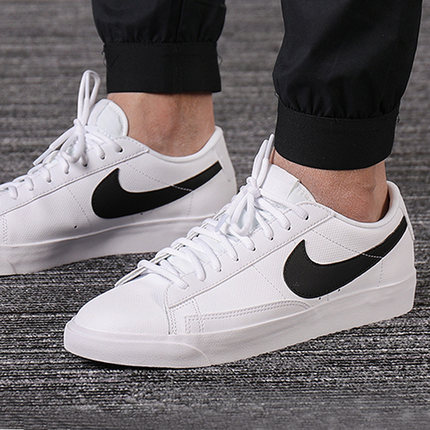 Nike耐克鞋男鞋2018新款Blazer运动小白鞋皮面