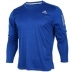 Adidas Adidas Men 2018 Winter Mới Thể thao hàng đầu Đào tạo áo thun dài tay chạy bộ BK0975 áo thun thể thao nam chính hãng Áo phông thể thao