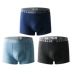 Cotton Republic Mens Japanese Pure Color Boxer Cotton Quần lót bông Quà tặng năm mới cho chồng và bạn trai Xu hướng hộp quà tặng xô sắt - Giống cái Giống cái