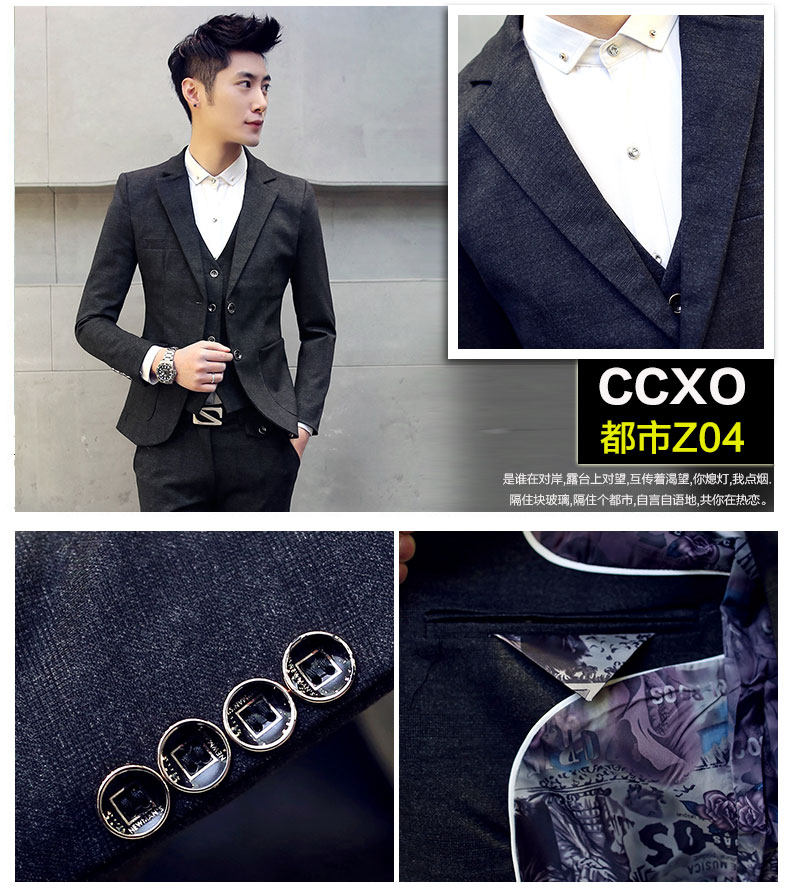 Costume homme en polyester pour Quatre saisons - Ref 1578712 Image 9