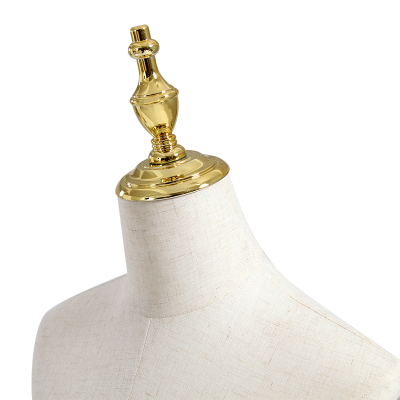 Half-body bungling model props male and female top cover accessories gold silver crown cover ball cover head cover non-metallic