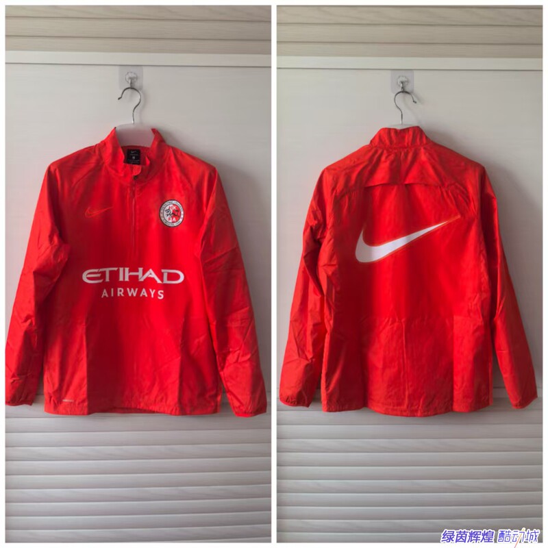 Ci4721 Genuine Nike Nike Half-Zip Player Version DIY Football Training Suit Sharkskin Woven Windbreaker Ci4721 Genuine Nike Nike Half-Zip Player Version DIY Football Training Suit Sharkskin Woven Windbreaker