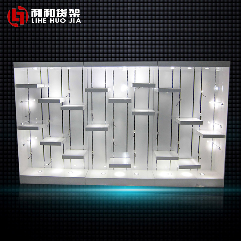 Model model display cabinet shoes clothing display cabinet trophy antique display rack cosmetics shelf product cabinet