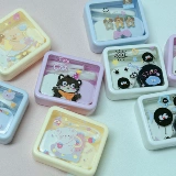 Мультяшные брендовые портативные невидимые двойные очки