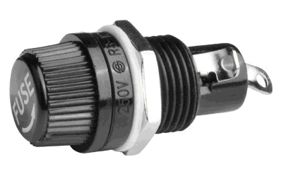 Fuse socket 5x20MM Fuse box R3-12 RoHS 10A 250V