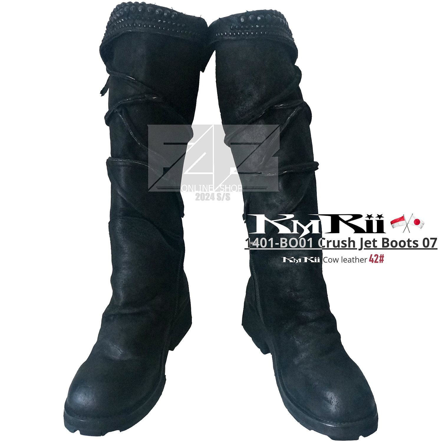 world.taobao.com: Kmrii | 14Th Addiction Crush Jet Boots Dark