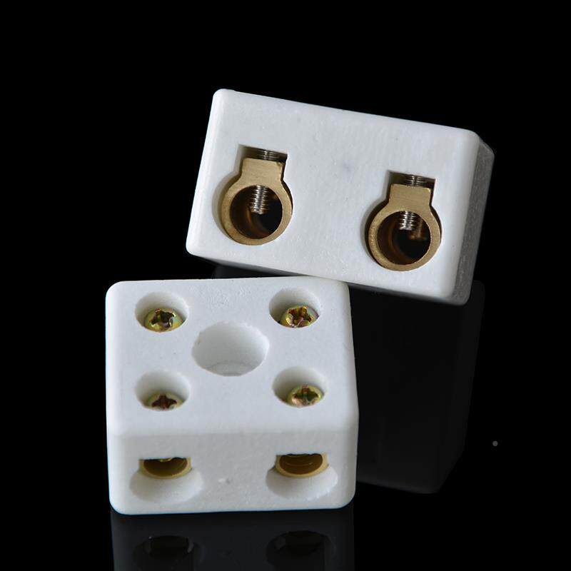 High-temperature-to-ceramic five-head ceramic wiring terminal Meishiro seat extra-large high frequency porcelain hole porcelain connector 5-eye porcelain connector