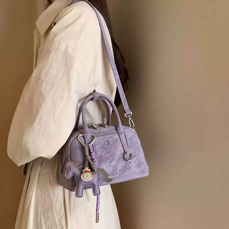 Birthday Gift for Girls Pillow Bag 2026 New Style Shoulder Bag Super Popular Purple Handbag Crossbody Bag