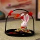 3-177 Red Leaf Rabbit высотой около 11 см.