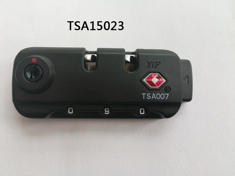 TSA007 Hộp khóa mật khẩu hải quan Khóa cố định Hộp hành lý Khóa mật khẩu Khóa Zipper Hộp du lịch Khóa TSA15023 - Phụ kiện hành lý