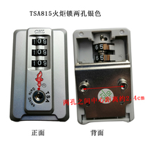 TSA Safe Skies customs code lock luggage fixed lock love warsee aluminum magnesium alloy case code lock repair