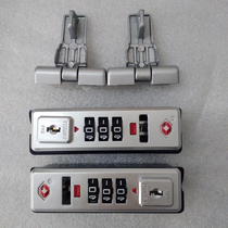 PKE TSA007 original clothing customs code lock luggage fixed lock aluminium frame case pull lock buttoned lock suitcase