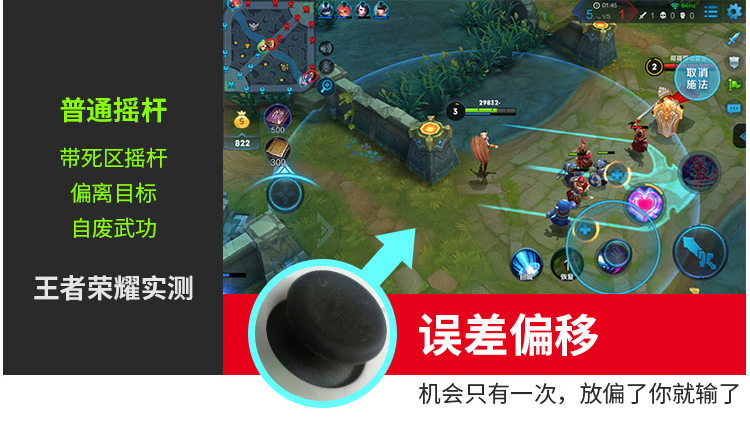 Tay chơi game cần cho tốc độ Super Mario Hand Tour Android TV Máy tính di động QQ Speeder King Glory - Người điều khiển trò chơi tay cầm chơi liên quân