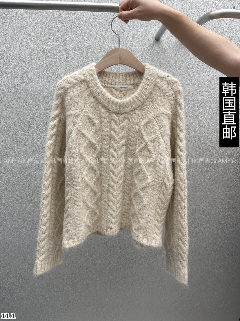 Amy Korea Direct mail East gate 2023 Winter fit new HUMMING BIRD sweater 21250454-Taobao