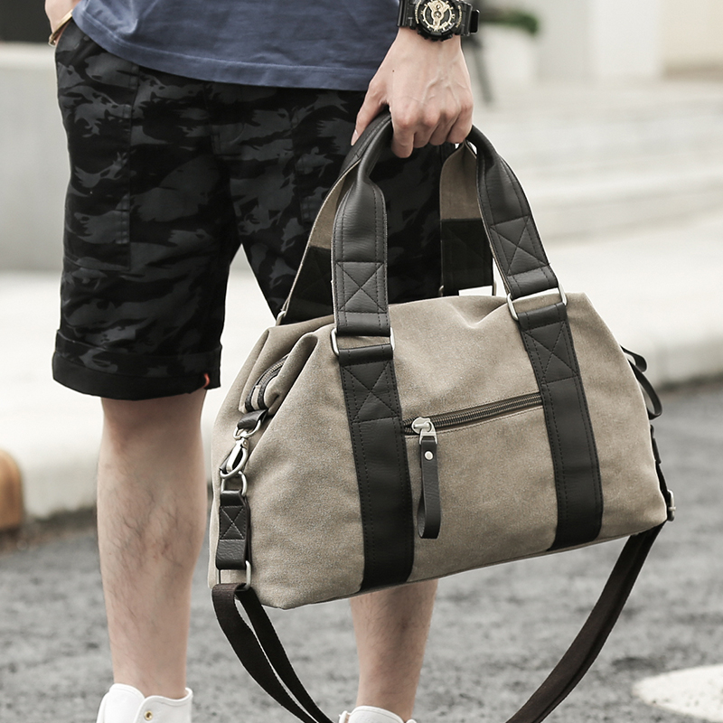 Single Shoulder Bag Men Skew Satchel Business Men's Bag Briefcase Casual Men Travel Bag Han Edition Handbag Man Sails Cloth Bag