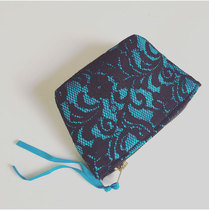Hand-made various canvas denim lace mobile phone bag dinner bag clutch coin purse cosmetic bag pen bag