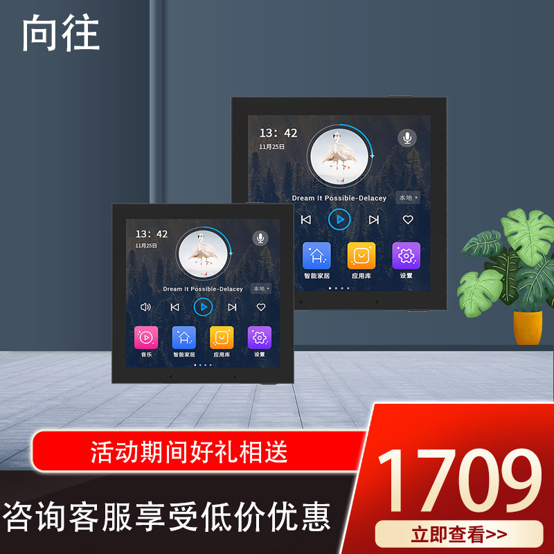 Longing for Mini3S smart music host smart home ceiling speaker controller embedded ceiling speaker