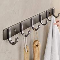 Hooks need no punching strong adhesive hooks behind the door bathroom walls traceless adhesive hooks bathroom nail-free row hooks strong load-bearing