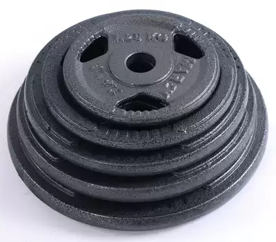 Allen paint barbell piece Austrian rod piece large hole piece small hole piece Hand grip piece Austrian piece fitness equipment household