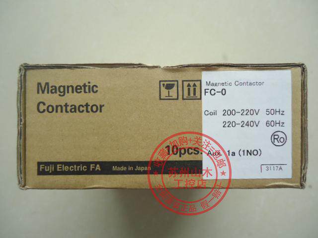 Original imported Japanese Fuji FUJI Fe electromagnetic contactor FC-0 FC-O AC220V 1A