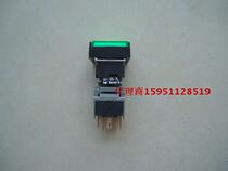Original Fuji rectangular flat head with light button switch AH165-TLG R W Y11E3 fake one compensation