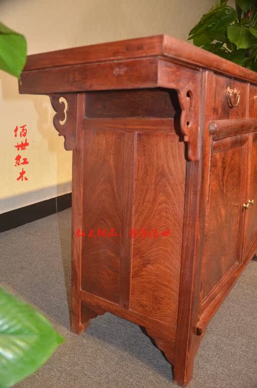 世 条案 1,4 米 缅甸 花梨 大 果 紫檀 台 cho đồ nội thất sơn Đài Loan Shentai - Bàn / Bàn bàn gỗ dài