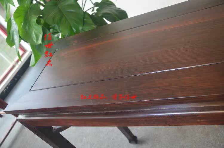 世 红木 1,5 米 大红 台 cho Đài Loan đồ nội thất đồ gỗ Shentai - Bàn / Bàn bàn ăn gỗ tân cổ điển	