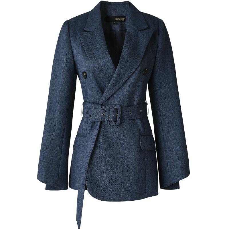 Veste pour femme ROEY HOUSE en Laine - Ref 3218688 Image 5
