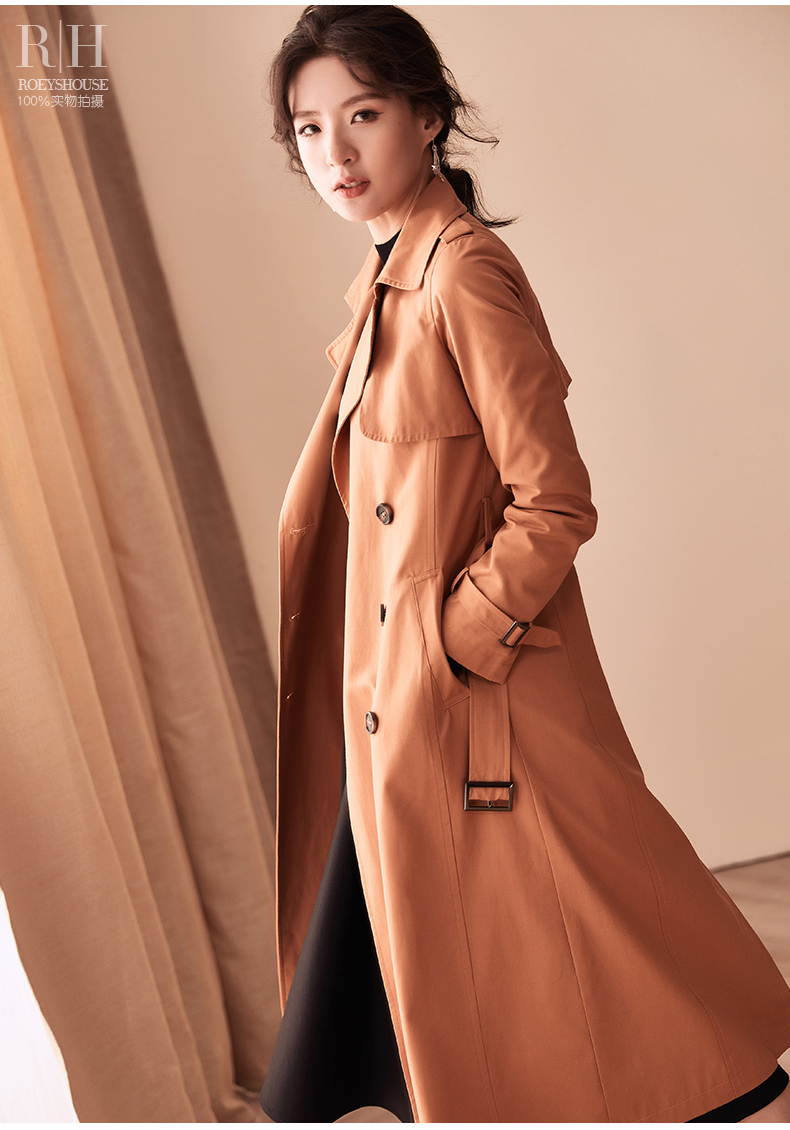 Trench pour femme ROEY HOUSE en Coton - Ref 3226537 Image 12