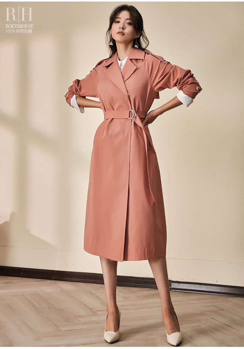 Trench pour femme ROEY HOUSE en Polyester - Ref 3227540 Image 12