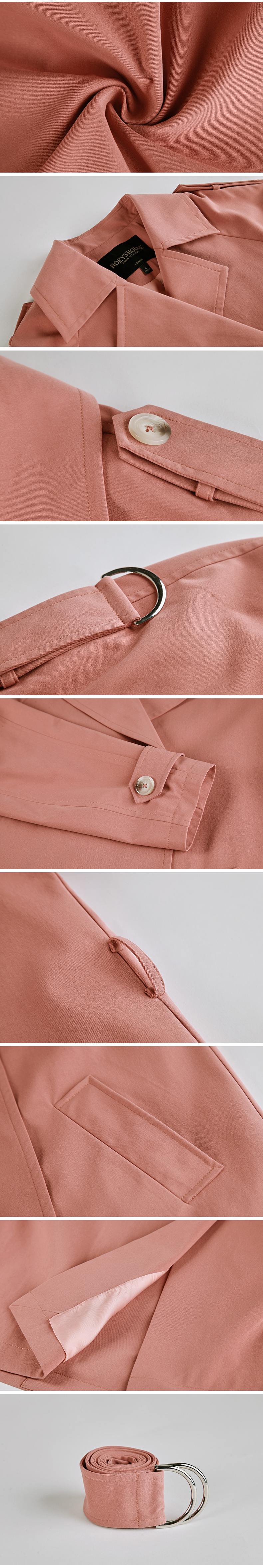 Trench pour femme ROEY HOUSE en Polyester - Ref 3227540 Image 28