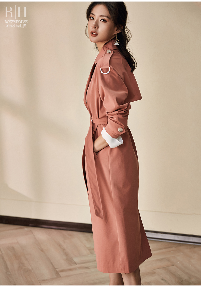 Trench pour femme ROEY HOUSE en Polyester - Ref 3227540 Image 17