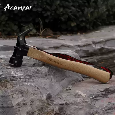 Acampar Outdoor Campground Multifunctional Hexagon Hammer Tent Ground Nail Hammer Field Camping Equipment