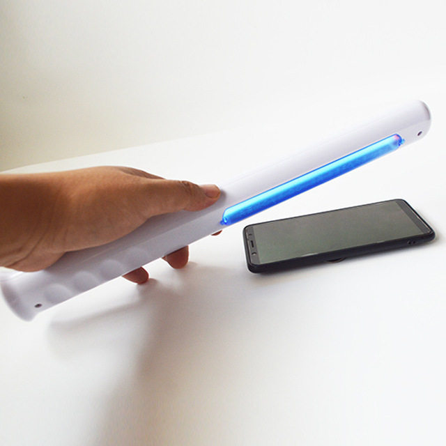 Ultraviolet sterilization and disinfection stick for baby clothes, battery rechargeable portable UVC germicidal lamp, underwear disinfection