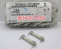 Imported ceramic fuse tube with pin lead 6X32 15A 250V T15A 325 slow fuse(5