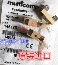 Poland Multicomp imported fuse holder 250V1 6W6 3A fuse tube socket MCHTC-15M