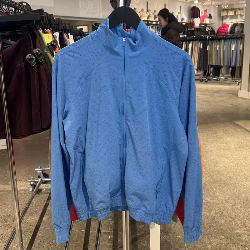 Lululemon Adapted State Women's Spring and Autumn Loose-Fitting Sweat-Wicking Quick-Drying Lightweight Sports Jacket Lululemon Adapted State Women's Spring and Autumn Loose-Fitting Sweat-Wicking Quick-Drying Lightweight Sports Jacket