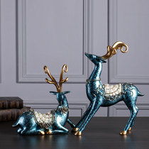 Deer ornaments Cute lucky housewarming new home gifts Living room wine cabinet entrance Creative Nordic ins home decorations