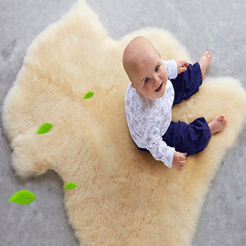 Orin Australia Baby Class Sheep Fur Mattresses Waterproof High Density Sheep Cut Fleece Sofa Cushion Natural Lamb Hair Cushion