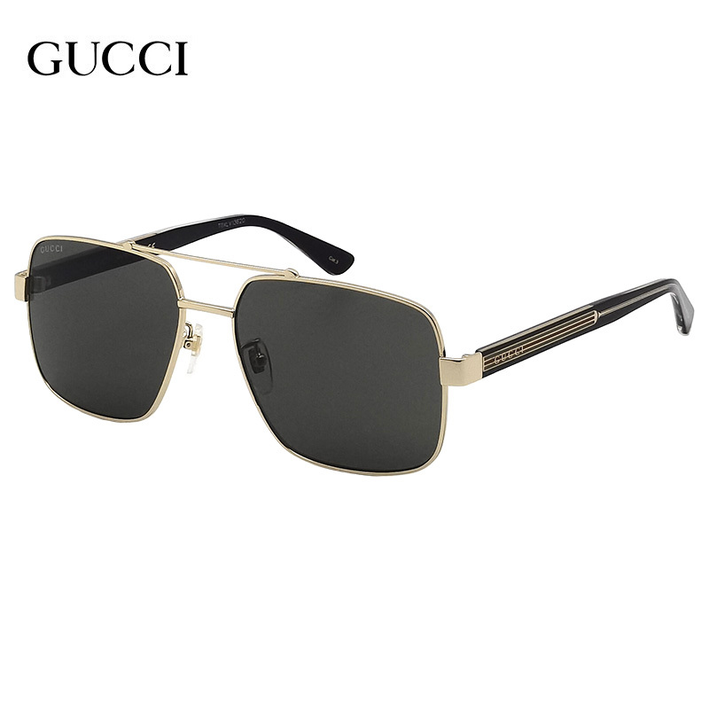 Gucc/Gucci Sunglasses for Men, Fashionable New Square Double-Bridge Driving Glasses Gg0529S, Gucci Sunglasses for Women
