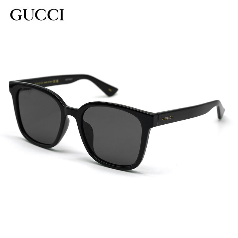 Gucci Sunglasses for Men and Women, Fashionable and Versatile, Black Frame, Sunshade, Polarized Sunglasses Frame Gg1346Sk