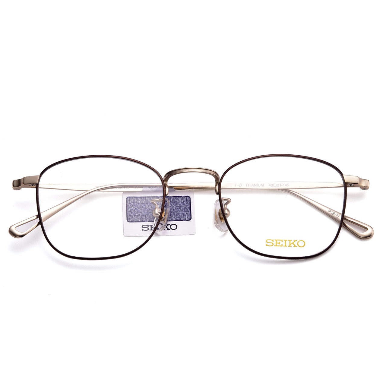 Japanese Seiko HO3097 Glasses Frame Male Super Light Pure Titanium Round Face Small Face Myopia Spectacle Glasses Female accessories