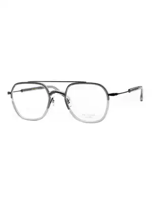 MASUNAGA permanent glasses GMS-115 double beam plate glasses frame titanium alloy myopia optical spectacle frame