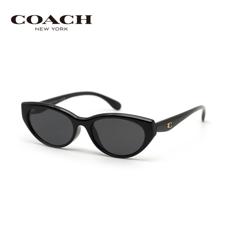 COACH Cheng Xiao Style Sunglasses Acetate Cat-Eye Fashion Sunshade Sunglasses for Men and Women 0Hc8456D