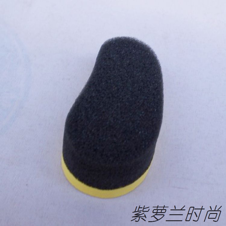 nước vệ sinh giày da Huang Yu Leather Care Sponge Găng tay Da lộn Bàn chải Da Nội thất Da Giày Sofa Giày Dầu - Nội thất / Chăm sóc da 	xi đánh áo da màu nâu