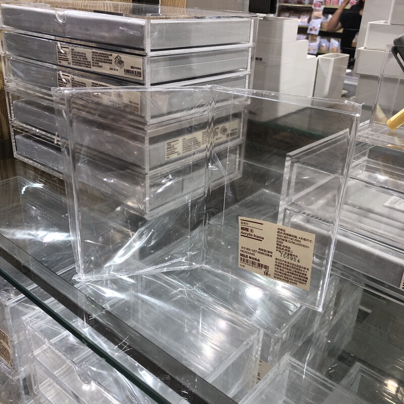 Muji Acrylic Frame Postcard Size Photo Frame A5A4 Service Size Use
