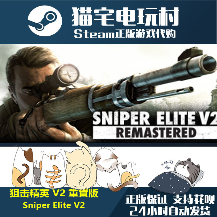 Steam Sniper Elite V2 Reset Edition/ Sniper Elite V2 Genuine Pc Activation Code Cdkey
