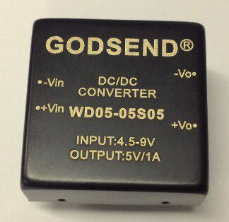 DC-DC Power Module WD5-05S05A1 HDW-05S05A1 Isolated 5V-5V Power 5W
